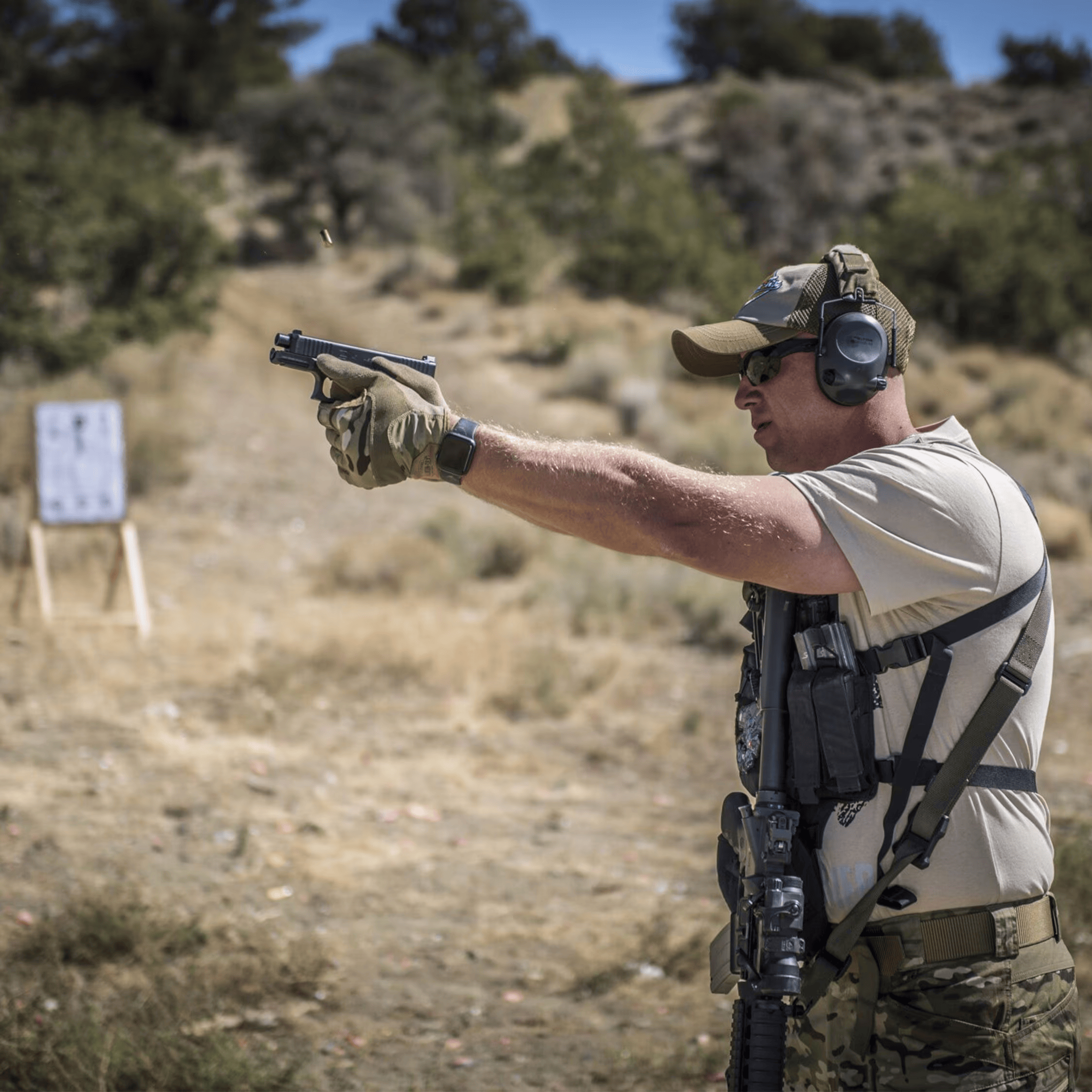 Рукавиці Helikon Range Tactical MultiCam/Coyote Фото 2